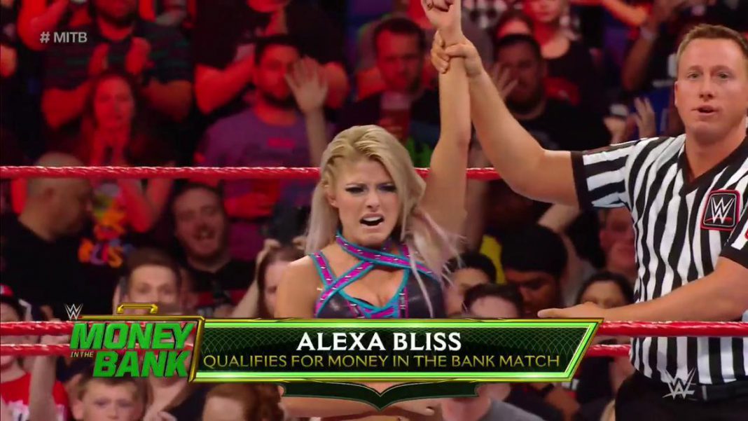 Alexa Bliss qualifies for MITB Ladder Match Diva Dirt