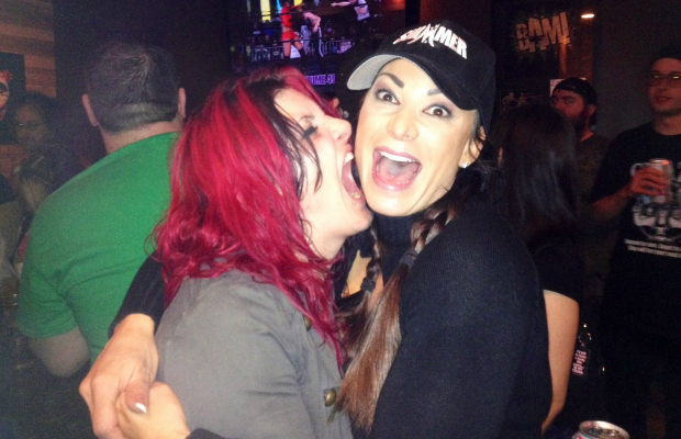 Picture of the Day: Tara Meets Saraya Knight…and Lives to Tell About It!