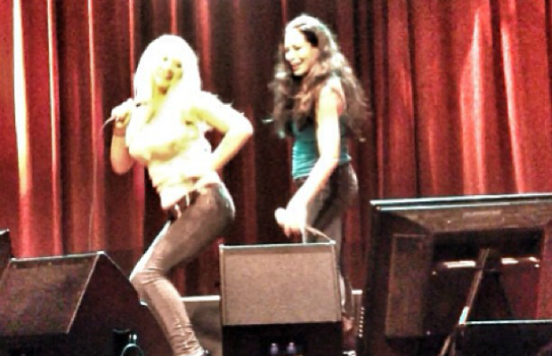 Picture of the Day: Melina and Jillian Get Their Karaoke On