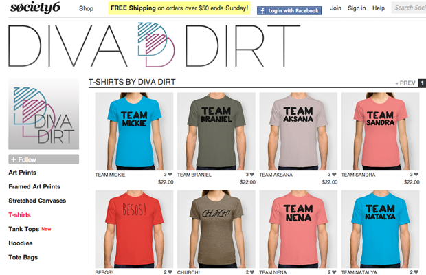 Vote for November’s Addition to the Diva Dirt Shop!