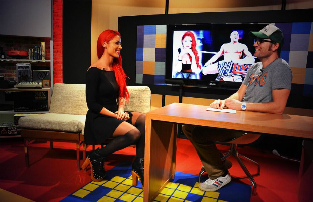 Picture of the Day: Eva Marie Promotes WWE on Their Worldwide Tour