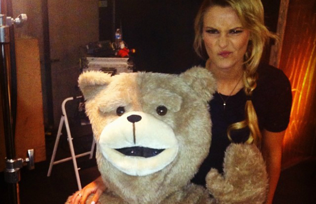 Picture of the Day: Renee Young Meets Ted