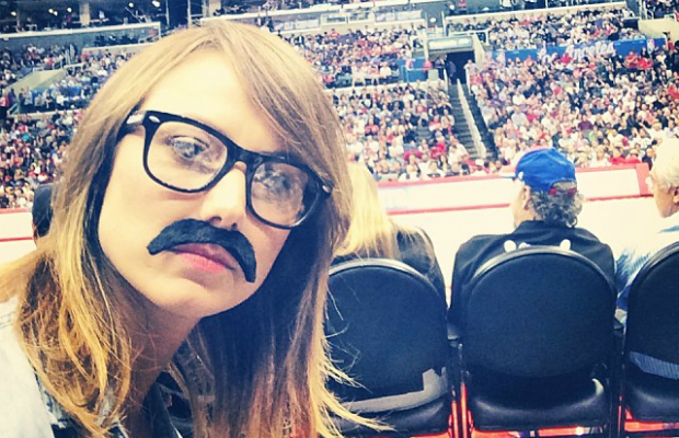 Picture of the Day: Stacy Keibler Celebrates Movember