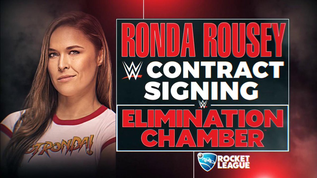 Ronda Rousey to sign her WWE contract at Elimination Chamber Diva Dirt