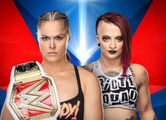 Ronda Rousey vs Ruby Riott official for Elimination Chamber - Diva Dirt