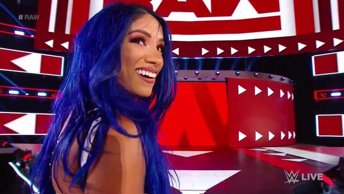 Sasha Banks makes her return on RAW - Diva Dirt