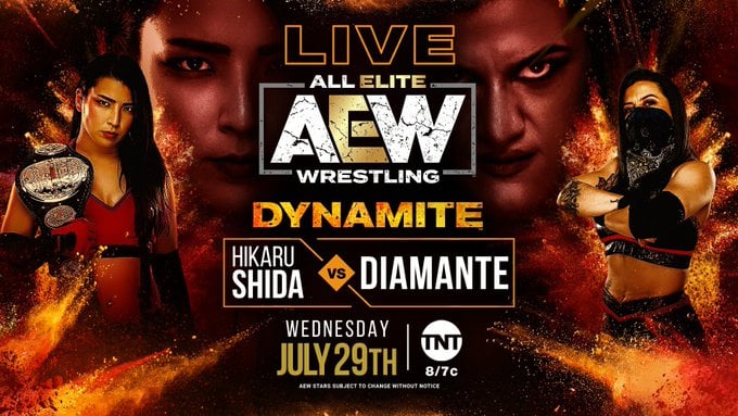 Hikaru Shida vs Diamante set for next week’s AEW Dynamite