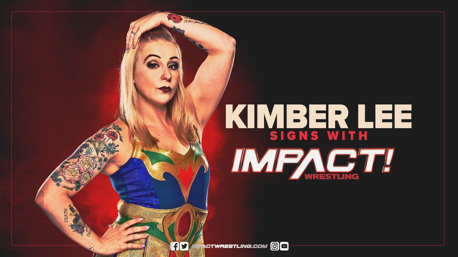 Kimber Lee officially signs with IMPACT