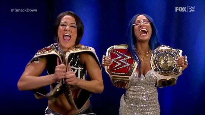 Bayley responds to Ember Moon’s criticism of her and Sasha Banks holding all the gold