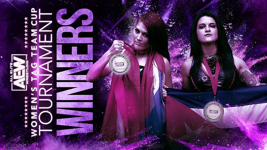 Diamante & Ivelisse win the AEW Women’s Tag Team Tournament – The Deadly Draw