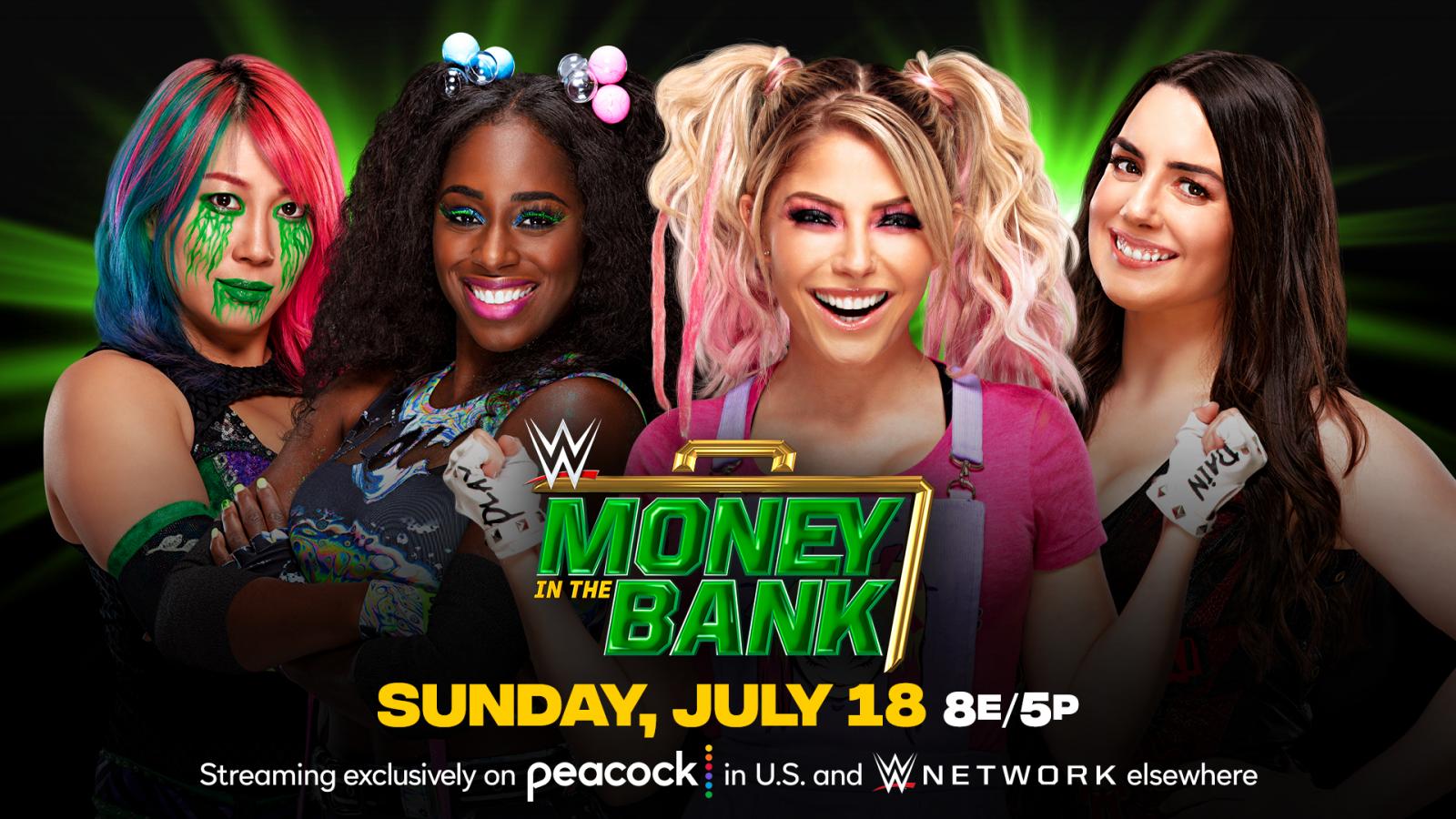 Four women from RAW qualify for the Money in the Bank Ladder