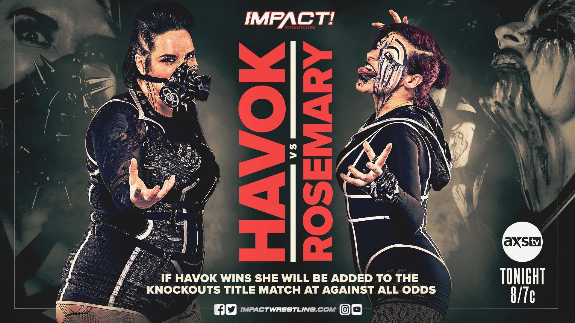 Show impacts. Джеймс Хэвок. Havok вейп. Impact against all odds.