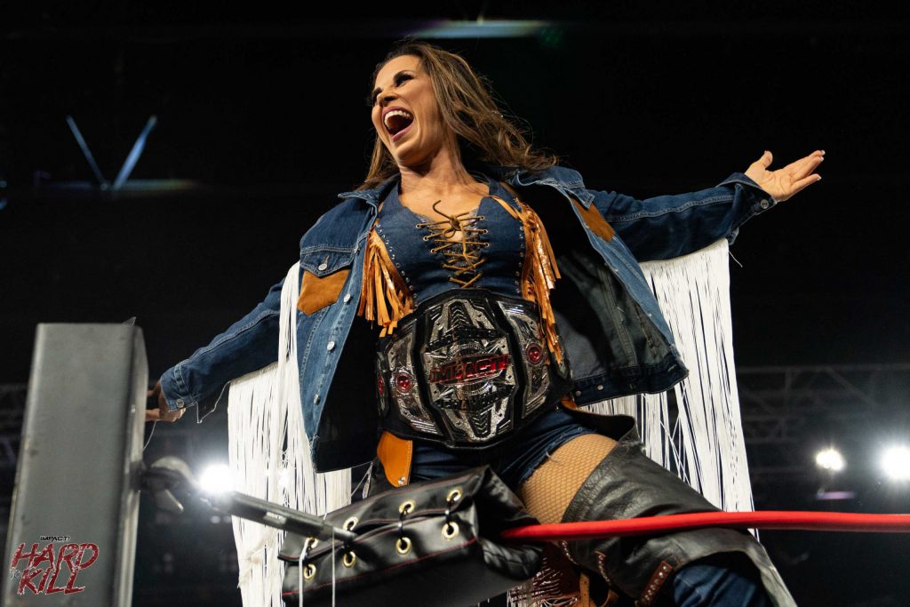 1024px x 683px - Mickie James intends on having the Knockouts World Championship belt with  her as she enters the Royal Rumble - Diva Dirt