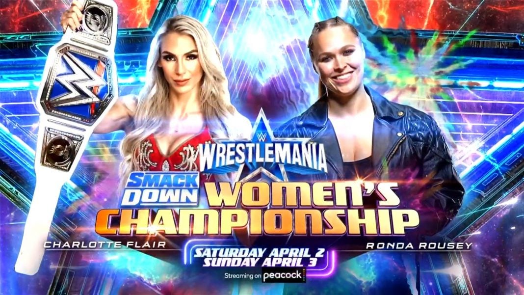 Charlotte Flair vs. Ronda Rousey confirmed to take place on Night One ...