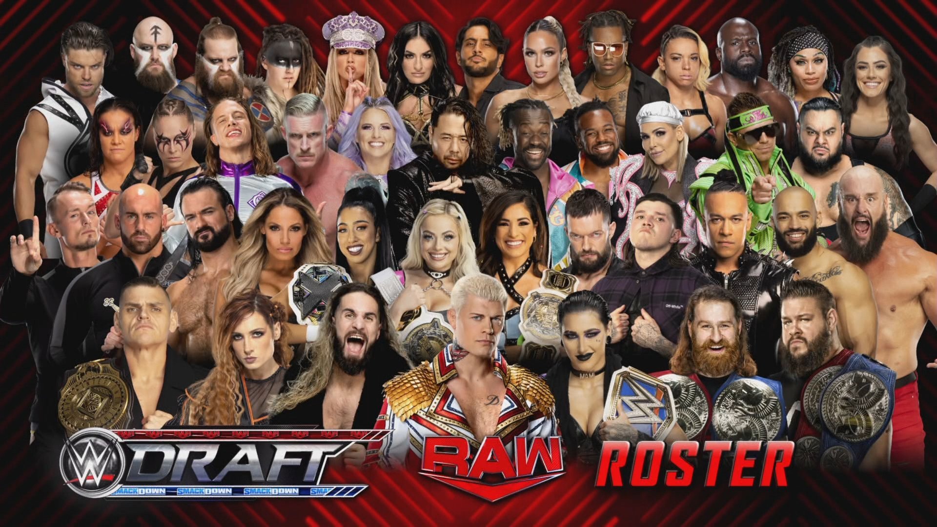 Full 2023 WWE Draft Results Diva Dirt
