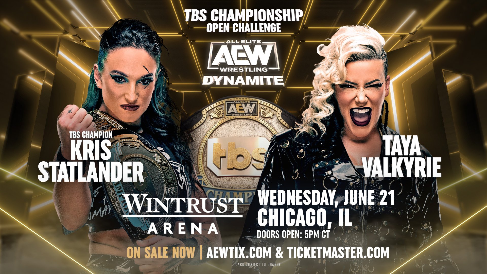 TBS Title Match Scheduled For June 21 Dynamite