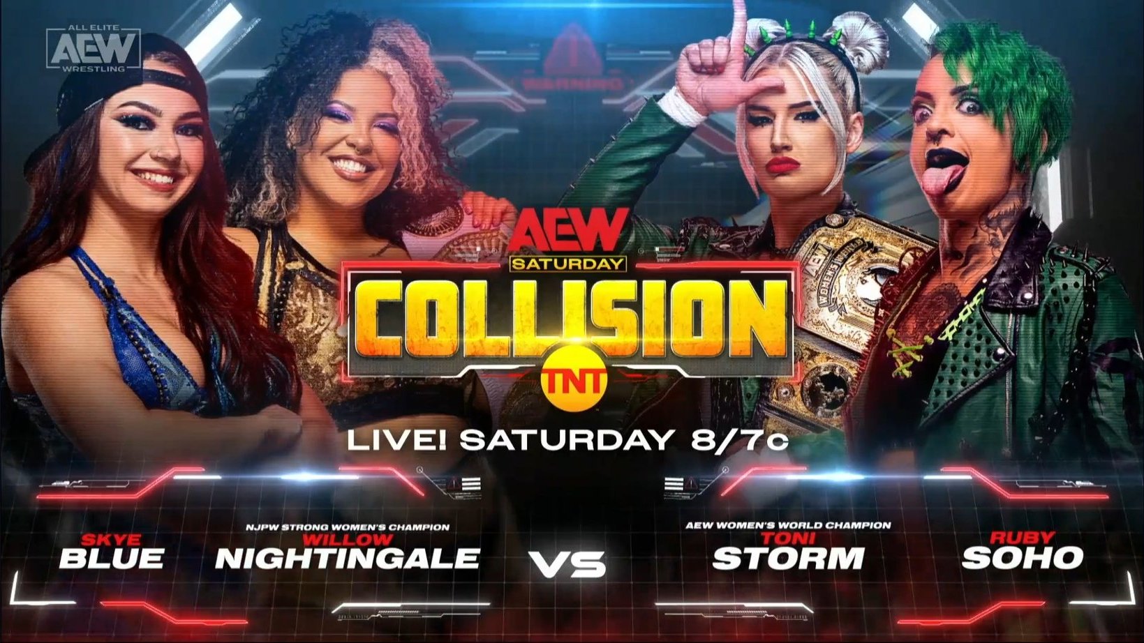 The Outcasts Set For Tag Match On AEW Collision Premiere - Diva Dirt