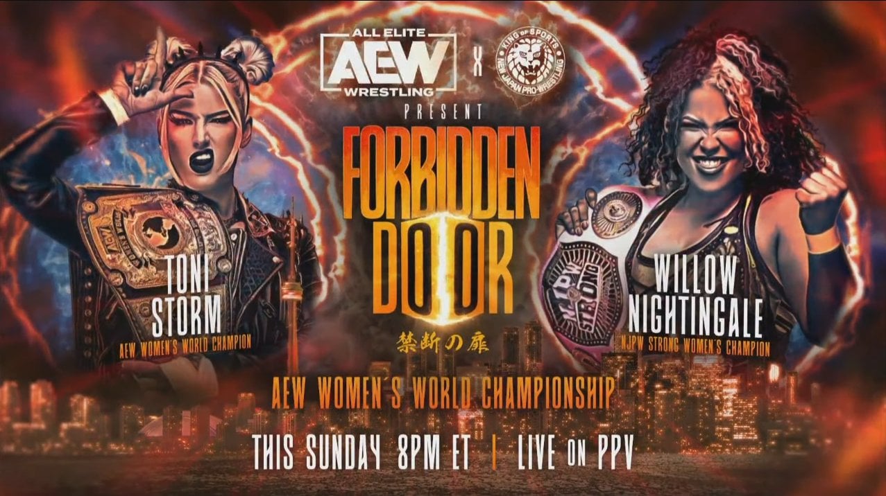 Women’s Title Match And Owen Hart Quarterfinal Set For AEW x NJPW Forbidden Door