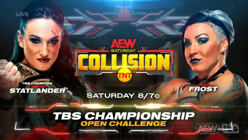 Britt Baker Misses Dynamite Due To Illness; TBS Title Match Set For Collision