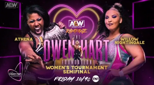 Athena vs. Willow: Owen Hart Tourney Semi Finals Moved To Rampage