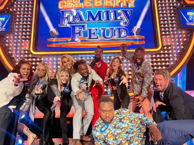 WWE Women vs. WWE Men On Celebrity Family Feud Diva Dirt