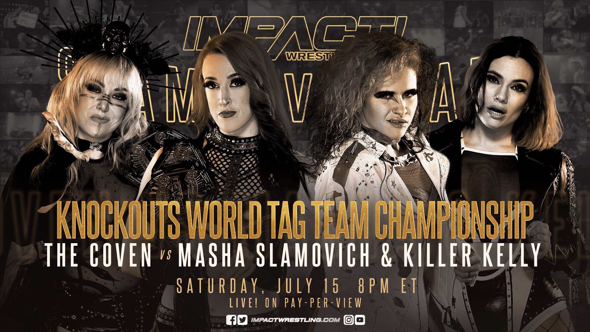 Knockouts Tag Team Title Match Added To Slammiversary