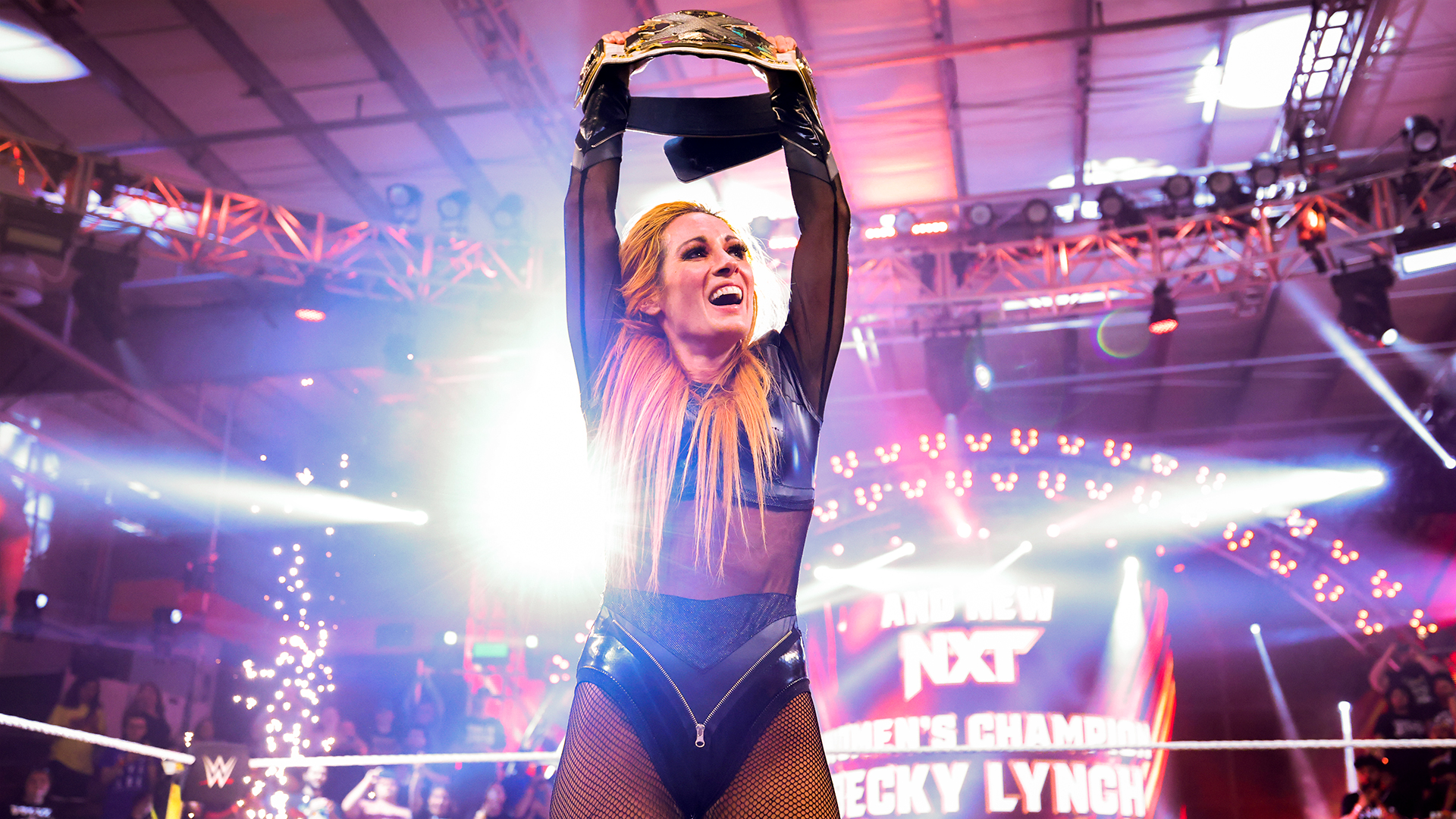 Ladies and gentlemen she is your new NXT women champion ❤️ Follow for more  @beckylynchfanclub1 Follow for more…
