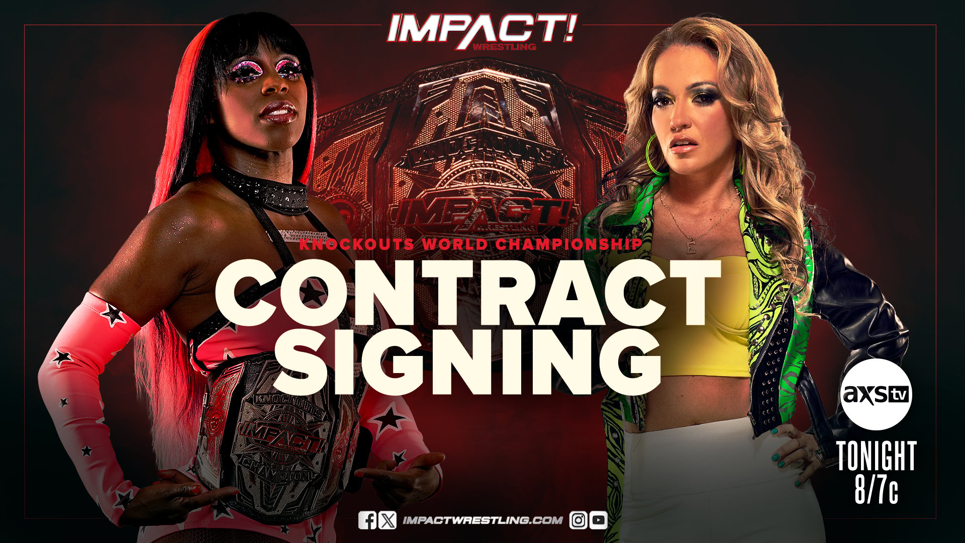 Knockouts World Title Contract Signing Set For Sept. 7