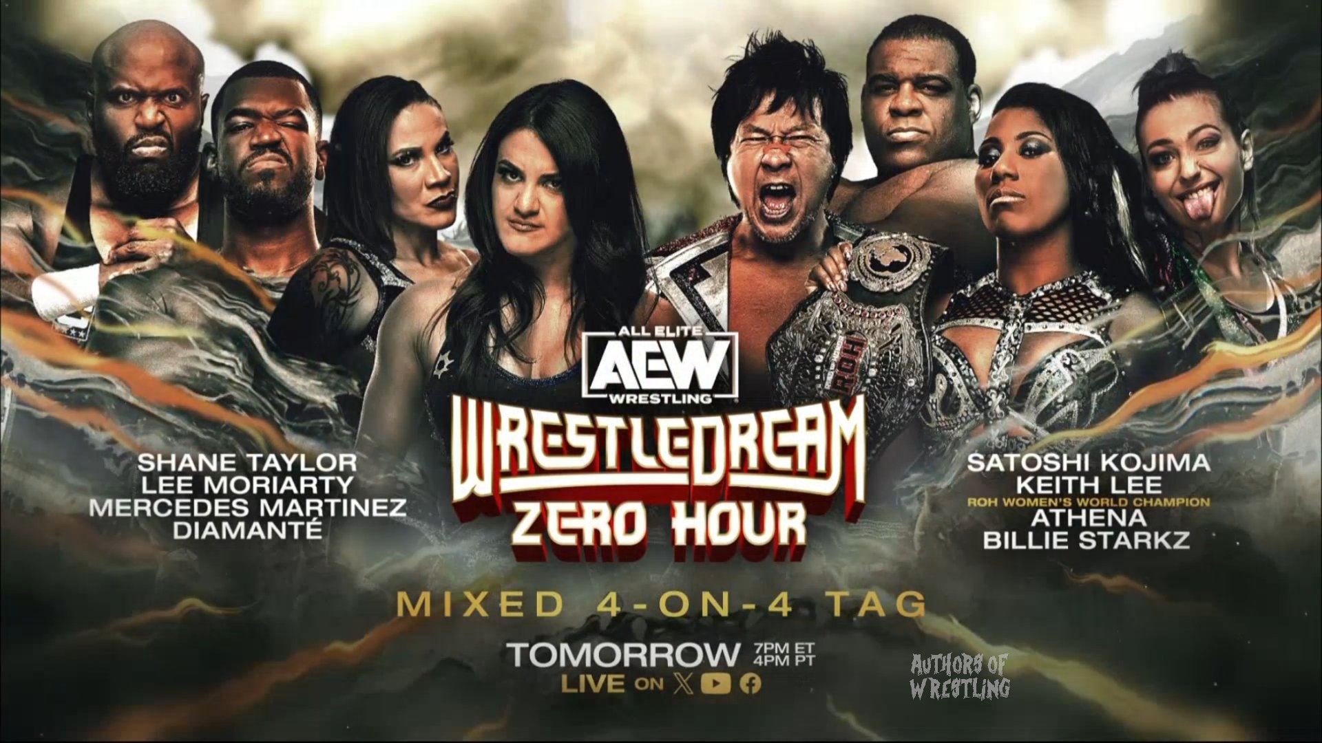 Mixed Tag Team Match Added To AEW WrestleDream Diva Dirt