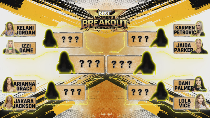 NXT Women’s Breakout Tournament Brackets Revealed