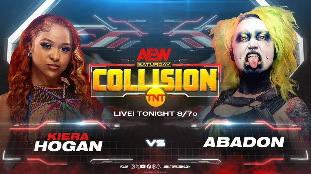 Matches Confirmed For Dec. 2 AEW Collision & Dec. 6 Dynamite