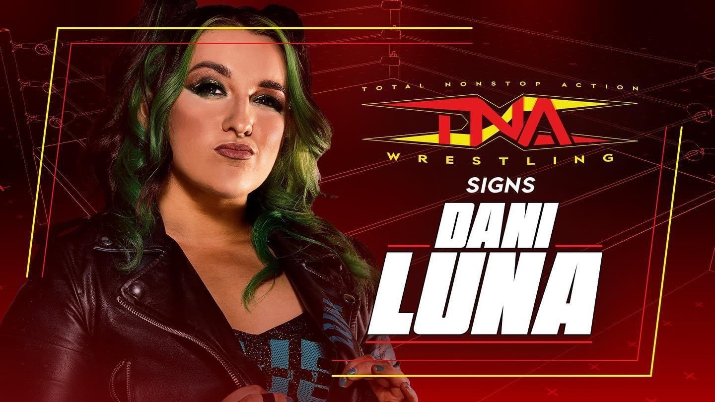 Dani Luna Officially Signs With TNA