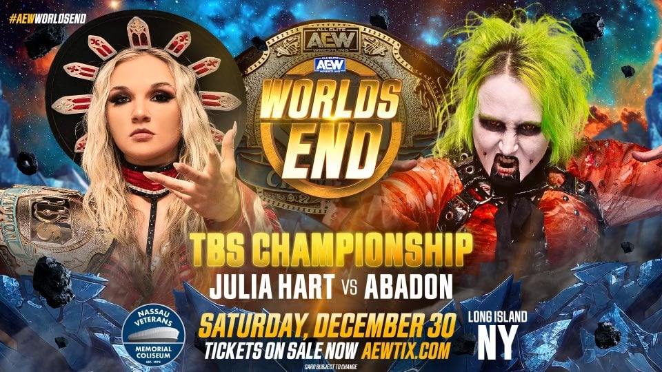 TBS Championship Match Added To AEW Worlds End