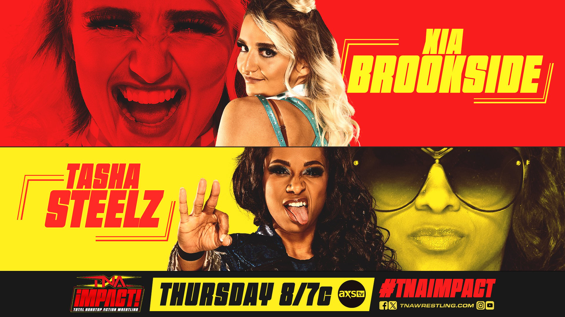 Xia Brookside vs. Tasha Steelz Set For Jan. 18 TNA