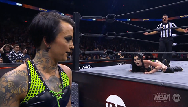 Ruby Soho Walks Out On Saraya During Rampage