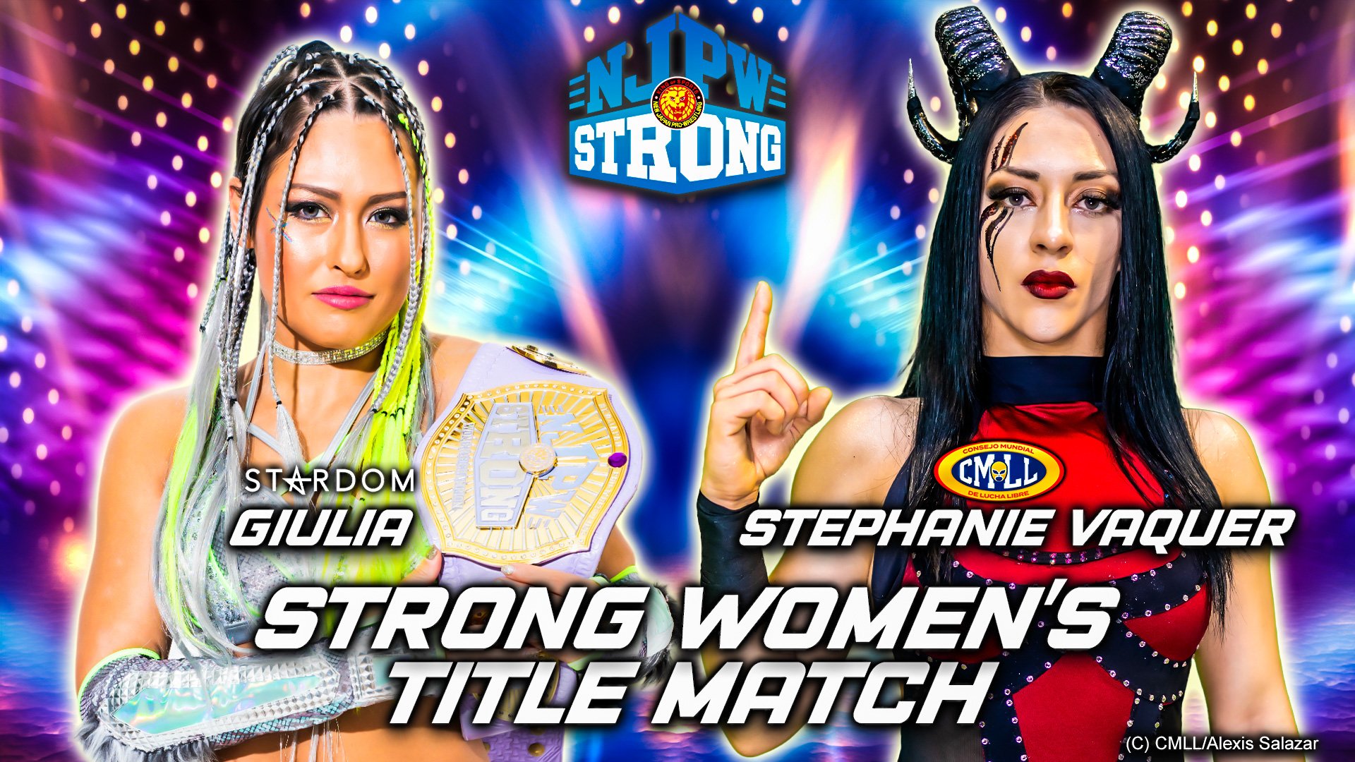 Giulia vs. Stephanie Vaquer Set For NJPW STRONG Women’s Title – March 10