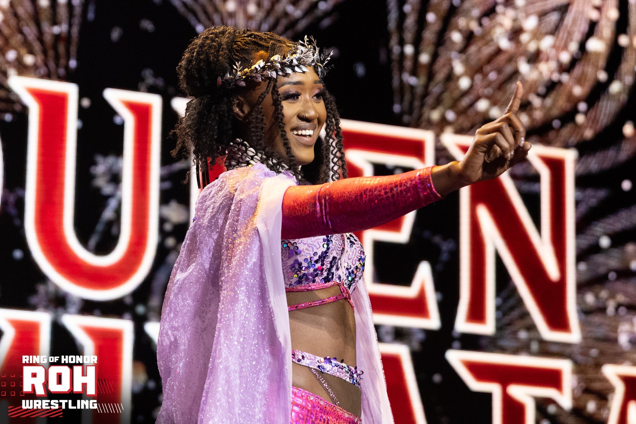 ROH Women’s TV Title: Queen Aminata Advances To Semi-Finals