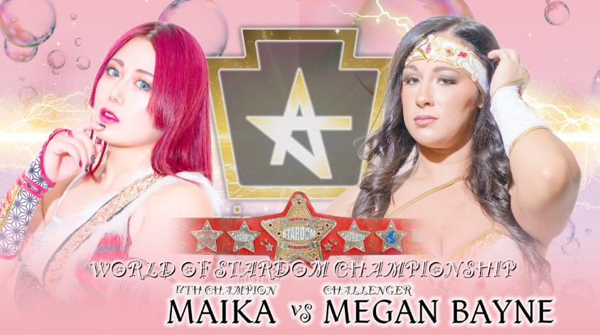 Megan Bayne Challenges Maika; Camron Branae (Amari Miller) On Upcoming STARDOM Card