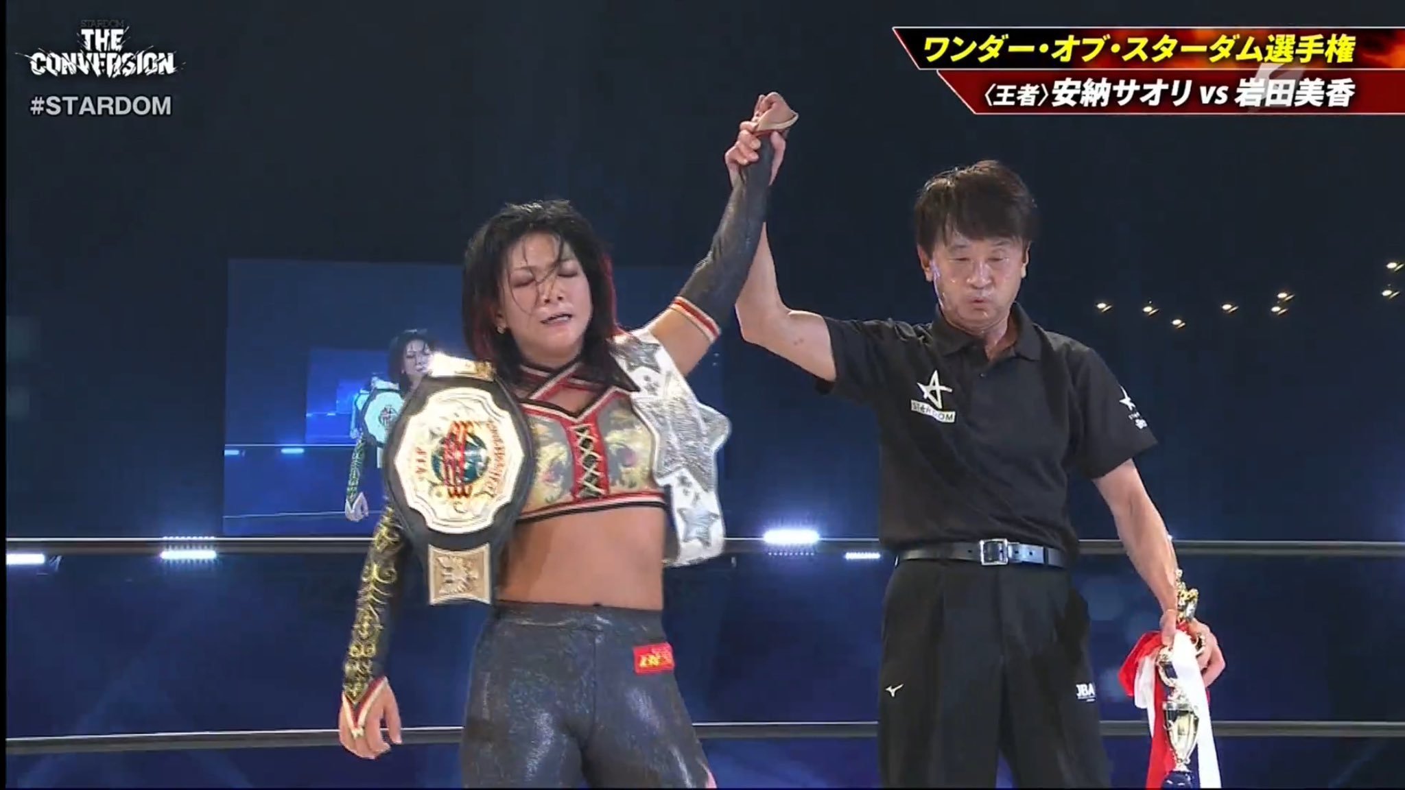 Mika Iwata Crowned New Wonder Of Stardom Champion