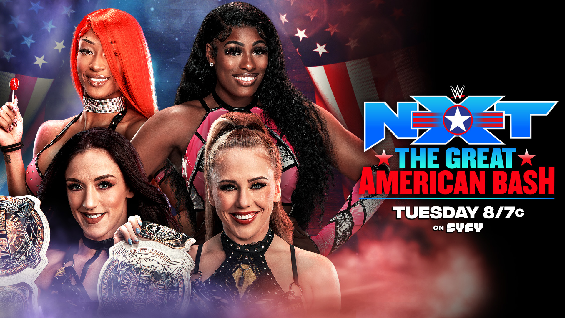 WWE Women’s Tag Team Title Match Added To The NXT Great American Bash