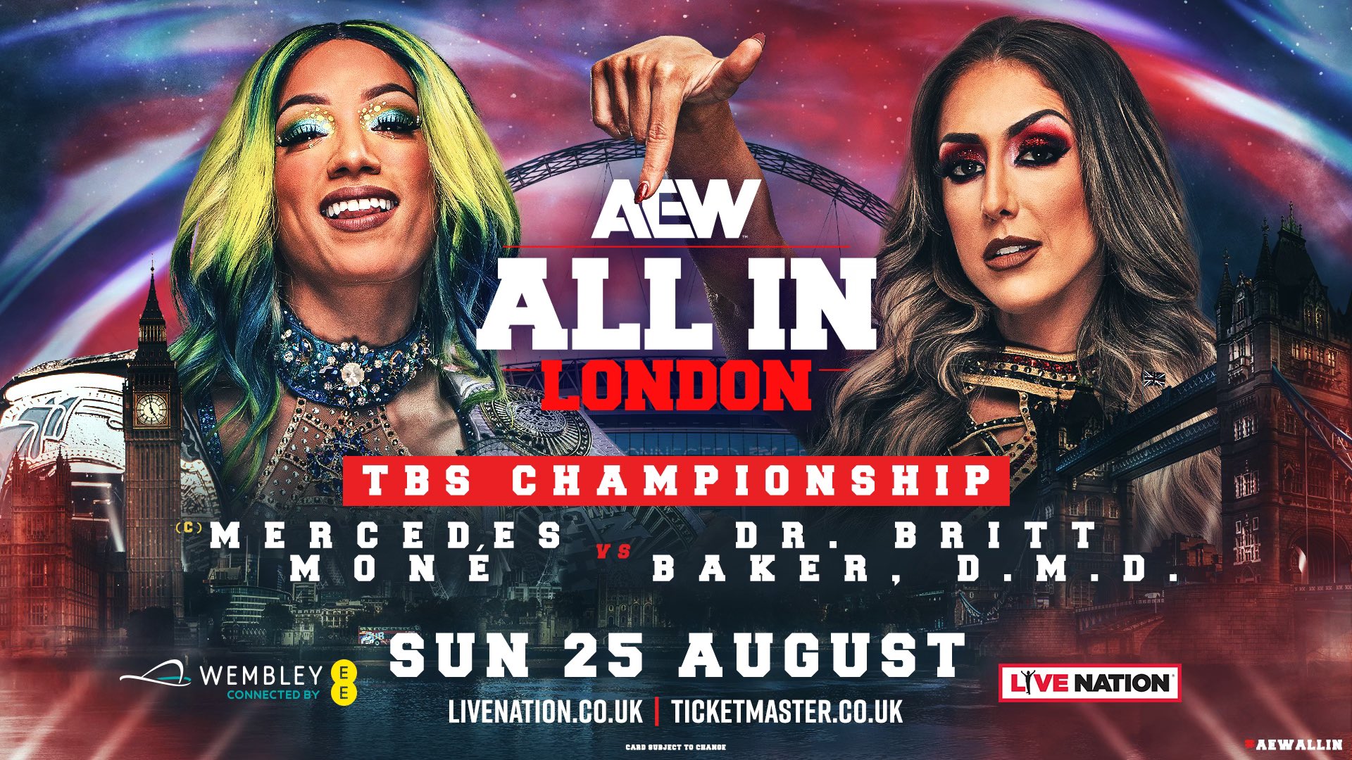 Mercedes Moné vs. Britt Baker Booked for All In After Fight At Comic Con