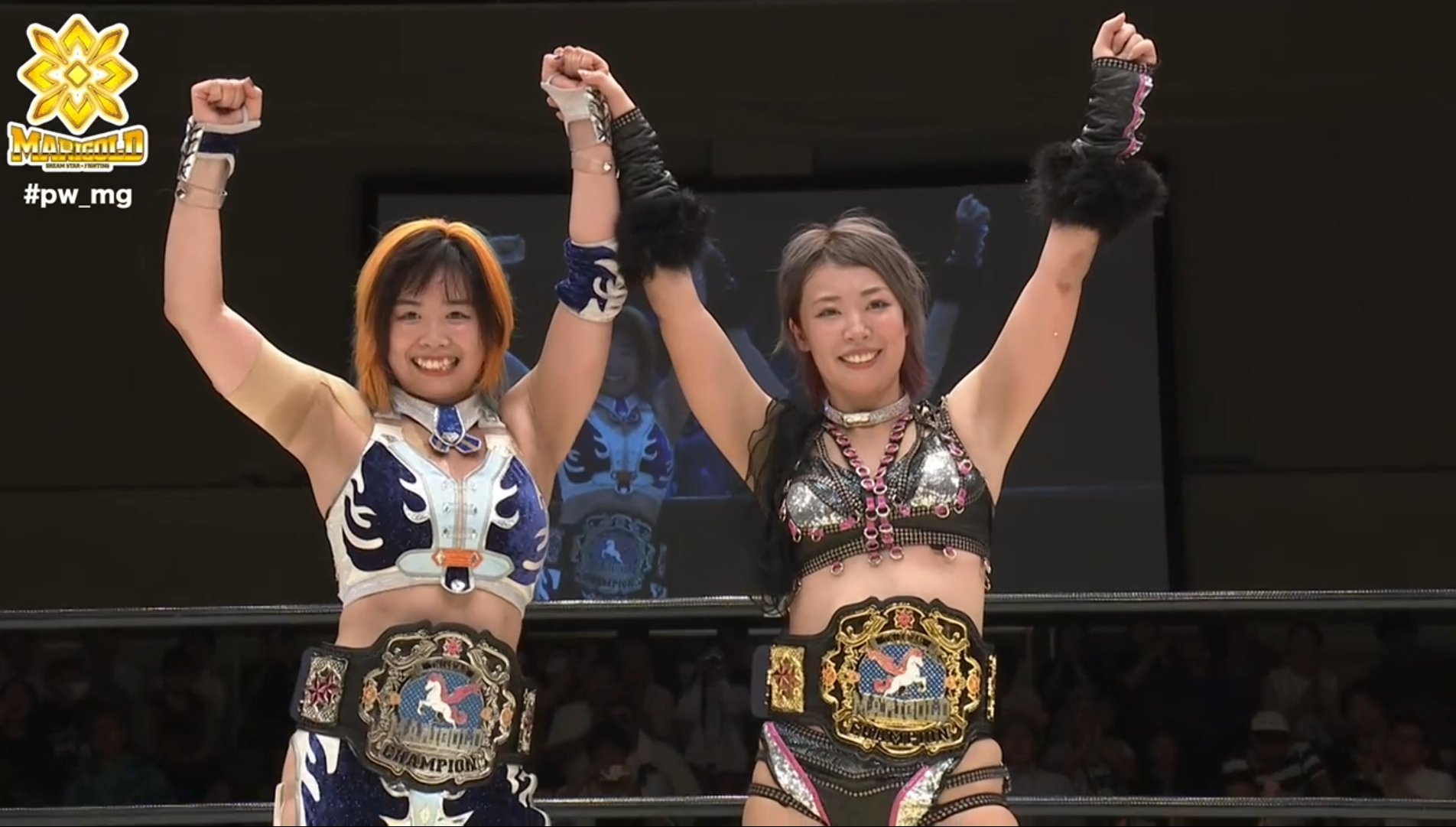 MIRAI & Mai Sakurai Crowned Inaugural Marigold Twin Star Champions