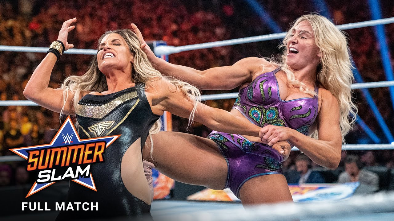 Charlotte Flair vs. Trish Stratus Voted Best SummerSlam Match In History