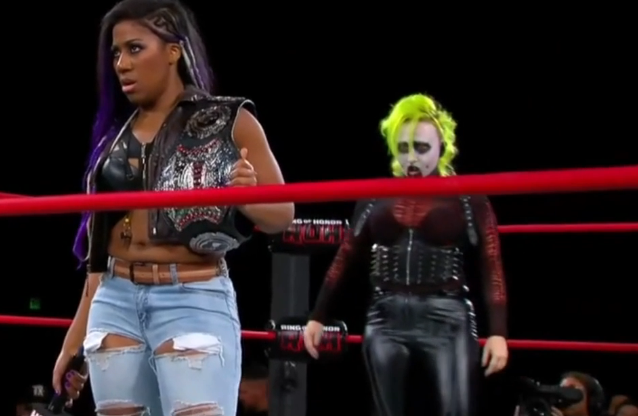 Abadon Confronts Athena On Aug. 15 ROH