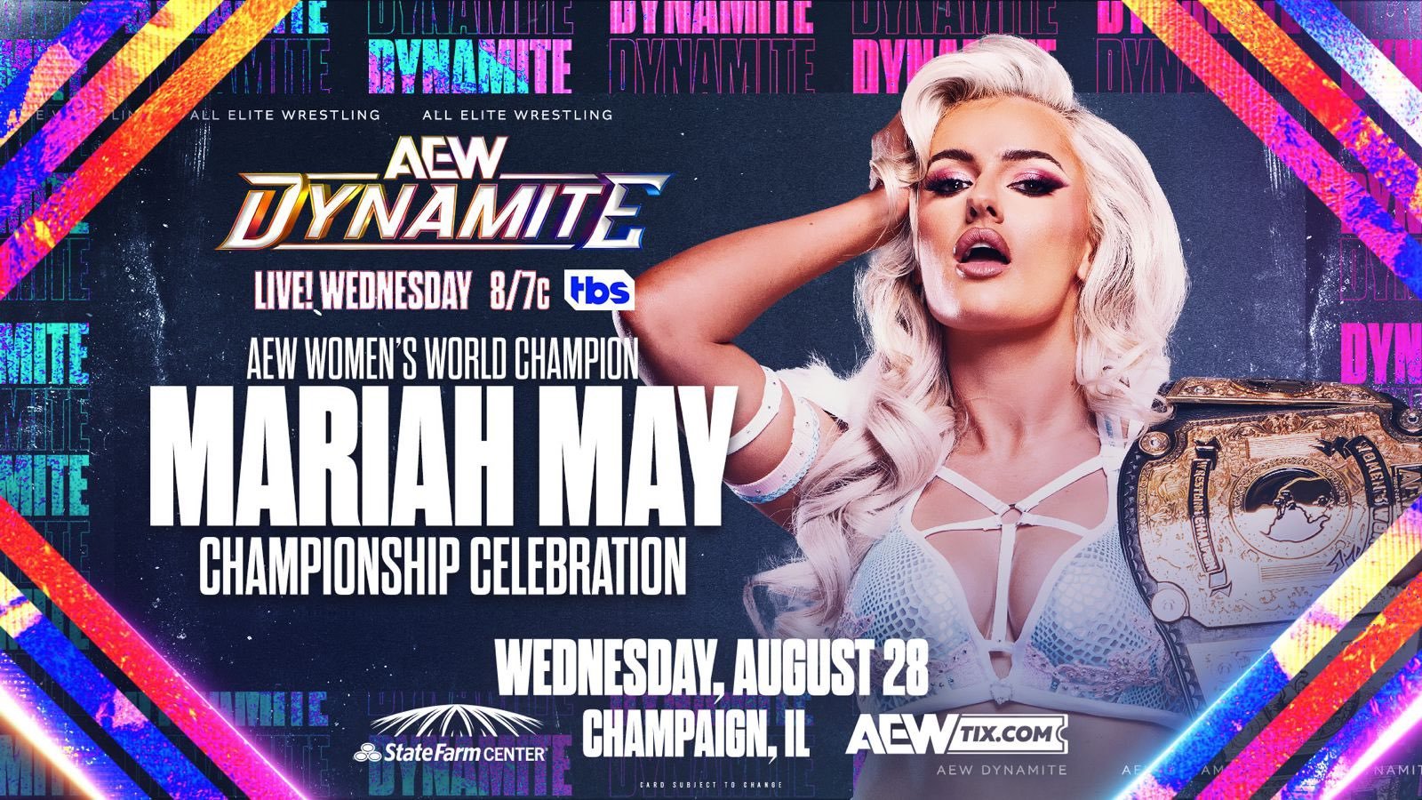 Mariah May Championship Celebration Set For Aug. 28 Dynamite