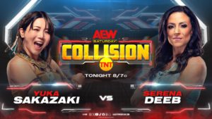 Yuka Sakazaki Returns To AEW On Sept. 14 Collision