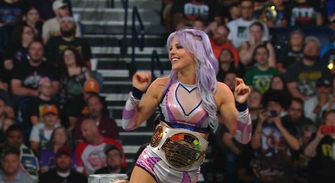 Candice LeRae Crowned First WWE Women’s Speed Champion - Diva Dirt