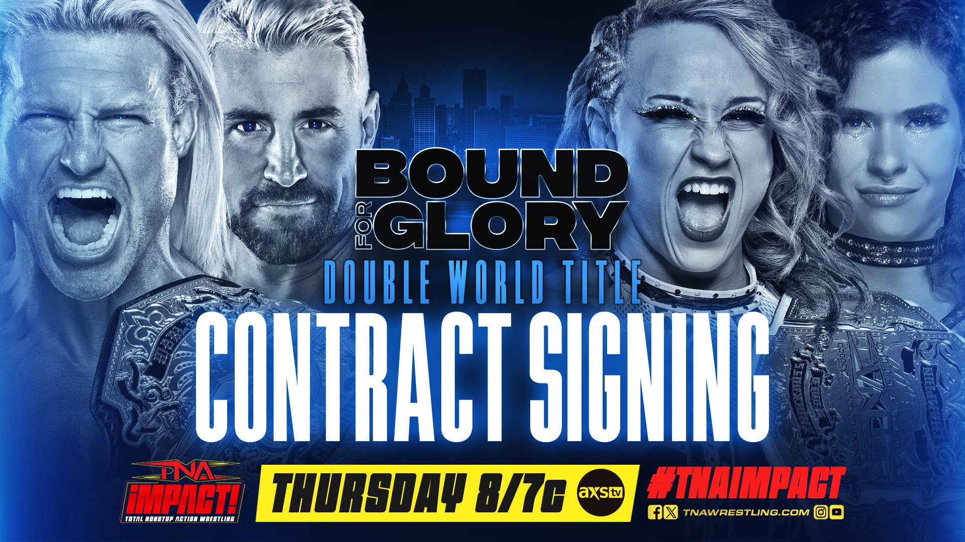 TNA Knockouts  Title Contract Singing Added To Oct. 24