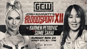 Karmen Petrovic vs. Sumie Sakai Added To Bloodsport XII