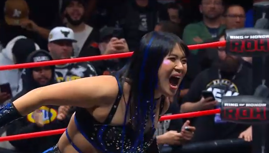 Hanako wins ROH Debut at Final Battle Zero Hour